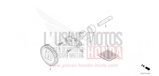 OIL PUMP CBF125MEFT de 2026
